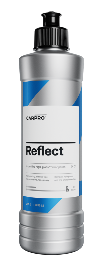 Kit 3 pulimentos CarPro Clear cut, Fixer, Reflect 250ml