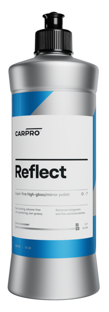 Kit 3 pulimentos CarPro Clearcut, Fixer, Reflect 500ml