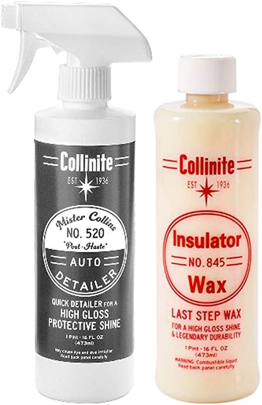 Collinite 520 Quick Detailer & 845 Insulator Wax Combo